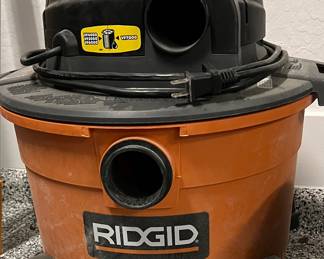 Ridgid Shop Vac