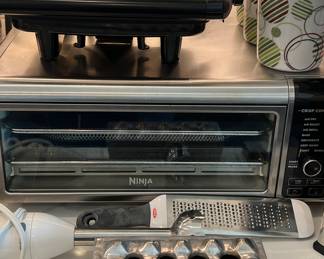 Hamilton Beach Panini Grille, NINJA (Air Fry, Air Roast, Air Broil, Bake, Dehydrate, Warm), Cuisinart Smart Stick