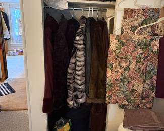 Ladies Faux Fur Coats
