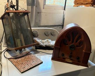 Vintage Radios & Chandeliers