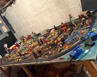 Vintage Train Village
