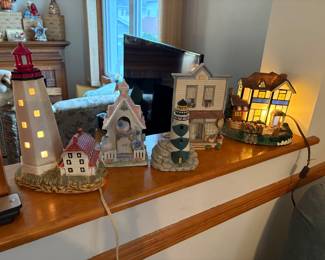 Decorative Illuminated Houses