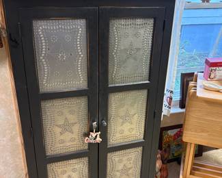 Pie Tin Cabinet