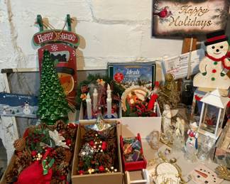 Tons of Christmas Decor