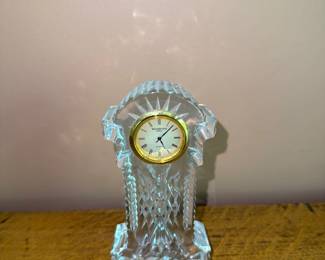 Waterford Crystal Grandfather Quartz Clock
