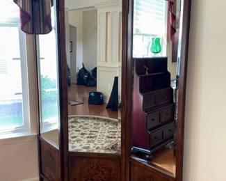 Antique dressing mirror