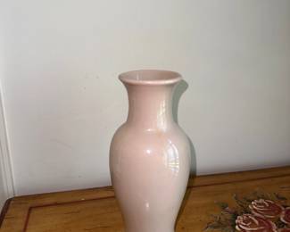 Royal Haeger Large Peach Vase