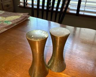 Mid Century Modern Dirilyte Salt & Pepper Shaker Set