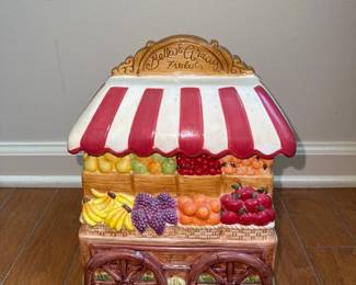 Ceramic Basket Cart