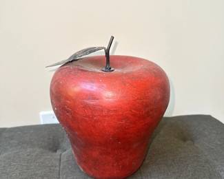 Red Ceramic Apple Kitchen Decor