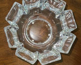 Orrefors Corona Bowl designed by Lars Hellsten