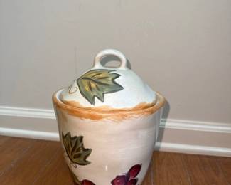 Tabletops Gallery Napa Canister Cookie Jar