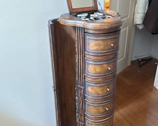 Hives & Honey Bailey Walnut Jewelry Armoire