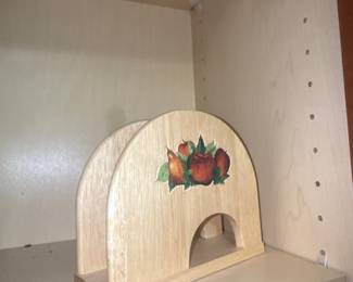 Wooden Napkin Holder