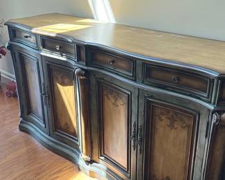 Walnut / Green Buffet