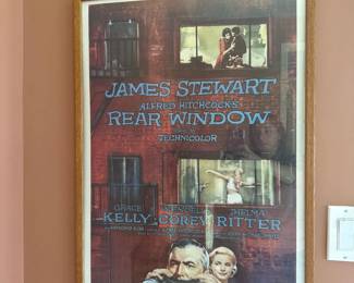 Alfred Hitchcock thriller 1954 "Rear Window"