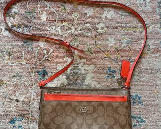 COACH signature Crossbody