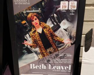 signed photo "Beth Leavel"