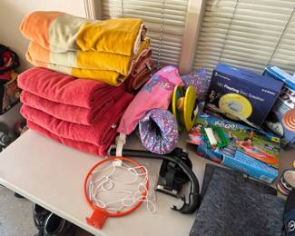 towels & pool items