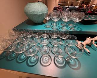 wine glasses