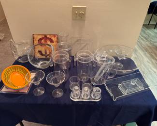 hard plastic dishes
