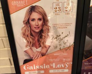autographed photo of Caissie Levy (Hair Spray, West End)