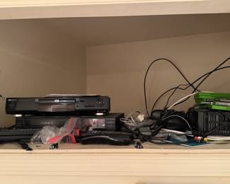 VCR, DVD player