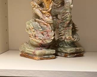 marble bookends
