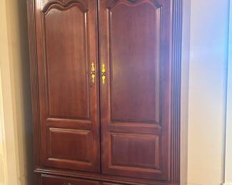 Large Armoire/TV Cabinet with drawer and storage with doors
