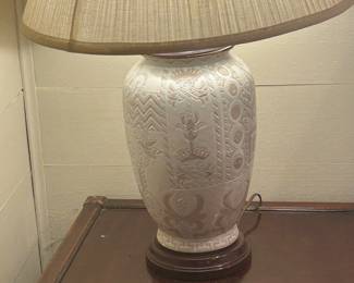 Great Cream and Beige Lamp