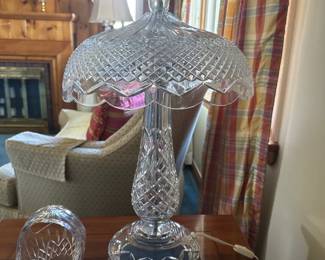 Waterford Achill Crystal Lamp