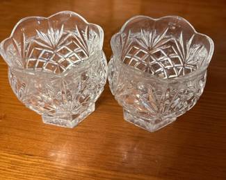 Noritake Crystal Votive Tea Light Candle Holder