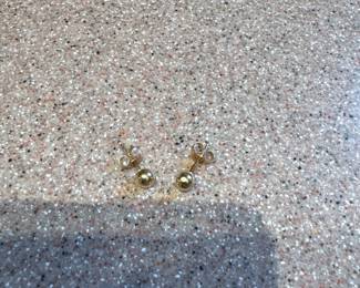 Ball Stud Earrings