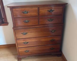 Mid Century Birch Whitney Dresser