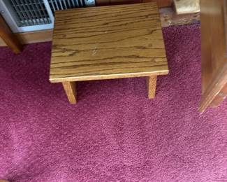 Oak Step Stool