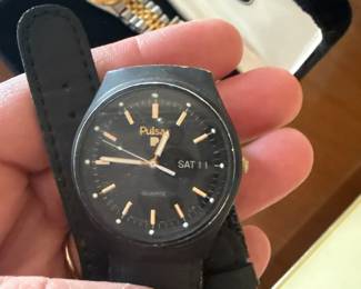 Pulsar V 348 Watch Quartz Mens