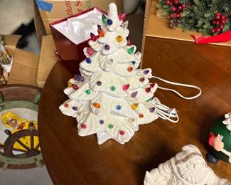 vintage ceramic christmas tree
