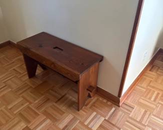 Small Pine Bench/Step stool