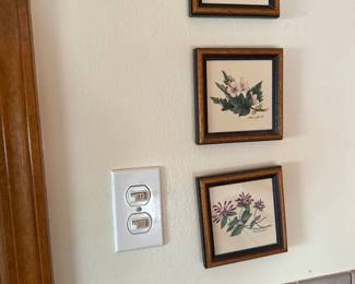Flower Art Print Set