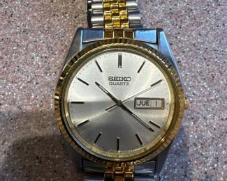 Vintage Seiko H357-5109 Dual Time Alarm