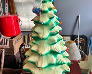 a Union Products lighted tree