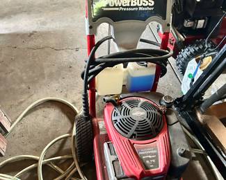 Power Boss pressure washer.