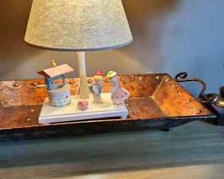 Irmi Story Book Jack and Jill nursery lamp.