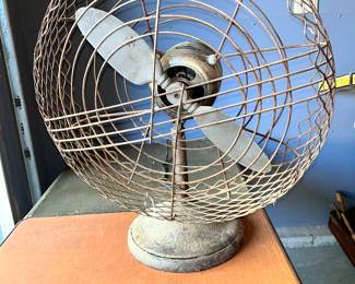 Large G E Air Castle Art Deco Table Fan.