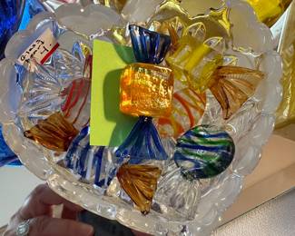 blown glass ‘candies’