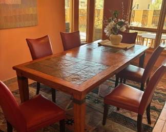 Dining Table and 8 Chairs