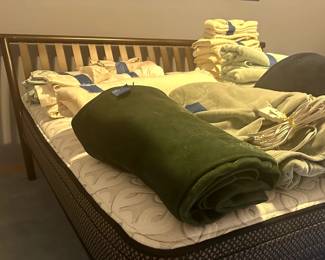 King Size Bedframe and Mattress