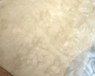 11' x 13'-6" Beautiful Custom Carpet - tone on tone