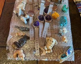 Watches and various items