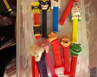 vintage pez dispensers